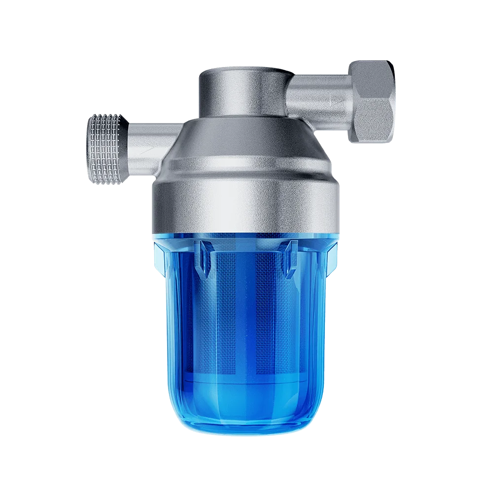 海爾美膚小藍瓶 HR-SC-V1 產品正面圖，藍色透明濾瓶