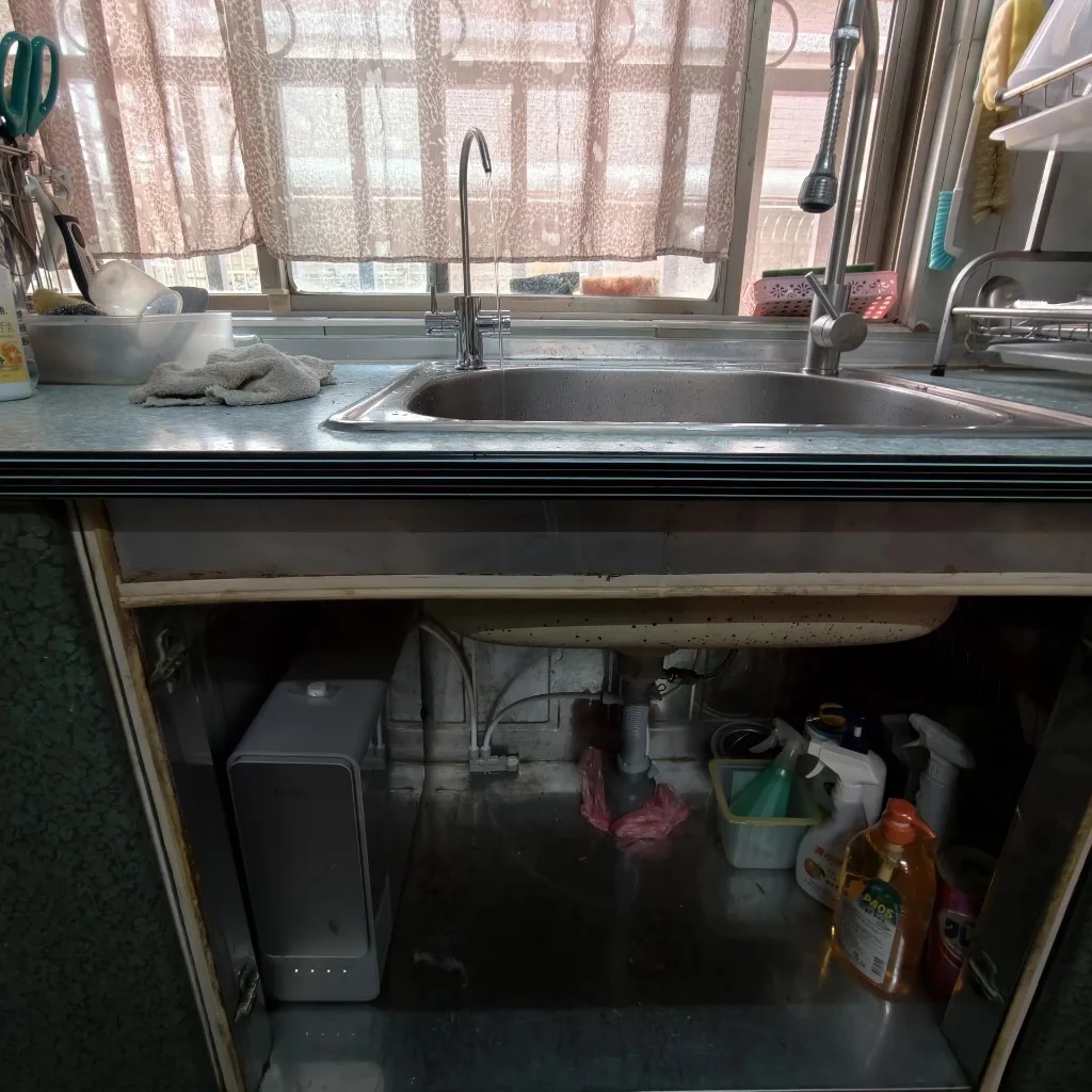 高雄橋頭海爾RO600G舊機升級安裝後