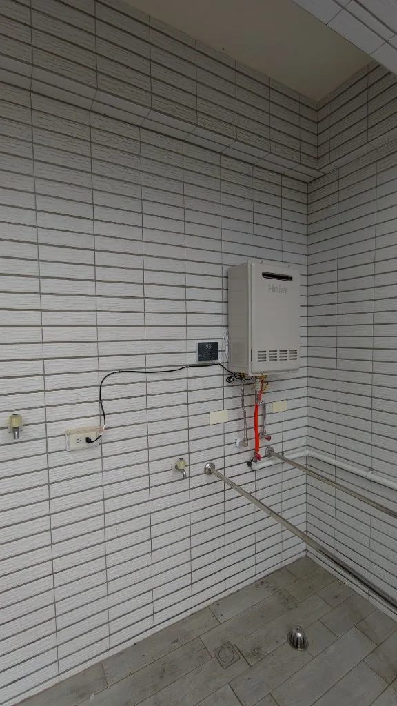 高雄大社透天海爾SA1室外專用強排JSW50-T26安裝