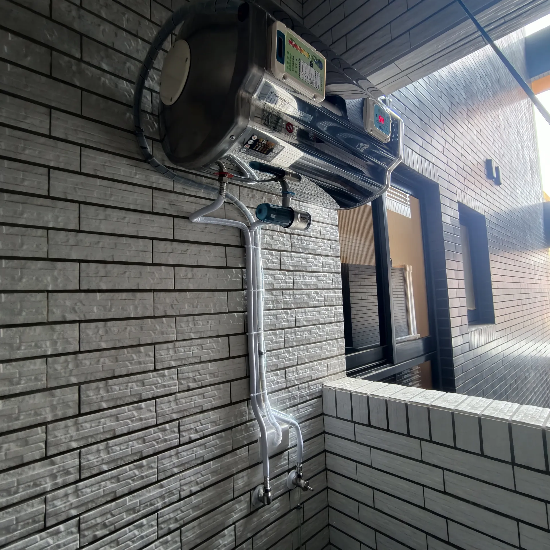 高雄橋頭怡心牌ES1026H橫式往上安裝拉出空間除垢濾心