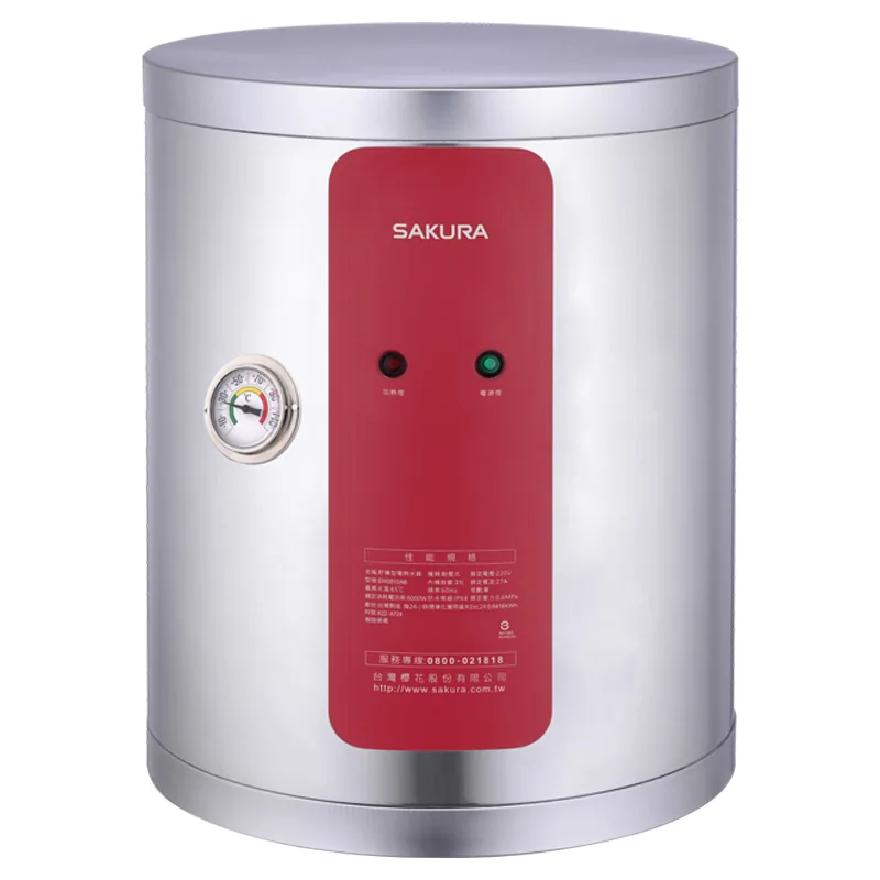 高雄櫻花EH0810A6 8加侖／31公升直立式電熱水器產品圖